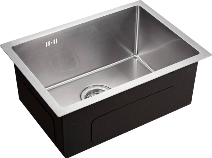 Мойка кухонная Emar PVD EMB-132 PVD Nano Satine матовая, прямоугольная, 59x42 см