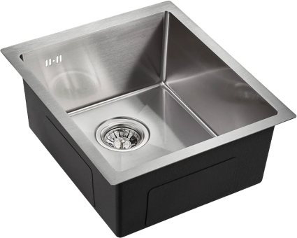 Мойка кухонная Emar PVD EMB-130 PVD Nano Satine матовая, прямоугольная, 38x42 см