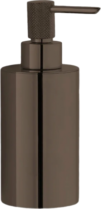 Дозатор Boheme Uno 10980-SGM shine gun metal темный хром, настольный