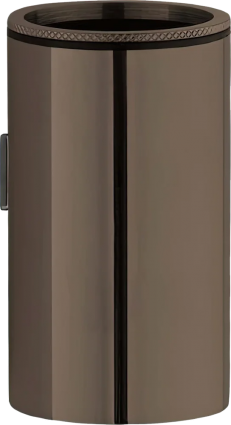 Стакан Boheme Uno 10974-SGM shine gun metal темный хром,  в современном стиле