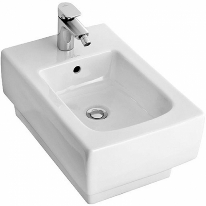 Биде подвесное Villeroy & Boch Memento star white цвет ярко-белый, прямоугольное, 37.5x56 см