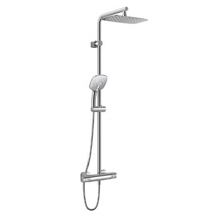 Душевая стойка Ideal Standard IdealRain Soft Cube хром, штанга 120 см