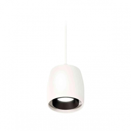 Комплект подвесного светильника Ambrella light Techno Spot XP1141001 SWH/PBK белый песок/черный полированный (A2301, C1141, N7031), в стиле Хай-тек, цвет белый
