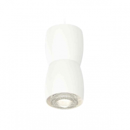 Комплект подвесного светильника Ambrella light Techno Spot XP1141032 SWH/CL белый песок/прозрачный (A2310, C1141, A2011, C1141, N7191), в стиле Хай-тек, цвет белый