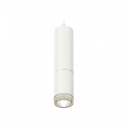 Комплект подвесного светильника Ambrella light Techno Spot XP6312001 SWH/CL белый песок/прозрачный (A2301, C6342, A2060, C6312, N6150), в стиле Хай-тек, цвет белый
