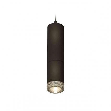 Комплект подвесного светильника Ambrella light Techno Spot XP6313001 SBK/CL черный песок/прозрачный (A2302, C6343, A2061, C6313, N6150), в стиле Хай-тек, цвет черный