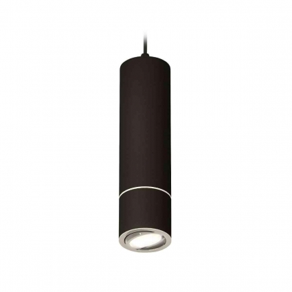 Комплект подвесного светильника Ambrella light Techno Spot XP7402040 SBK/PSL черный песок/серебро полированное (A2311, C7456, A2070, C7402, N7003), в стиле Хай-тек, цвет черный