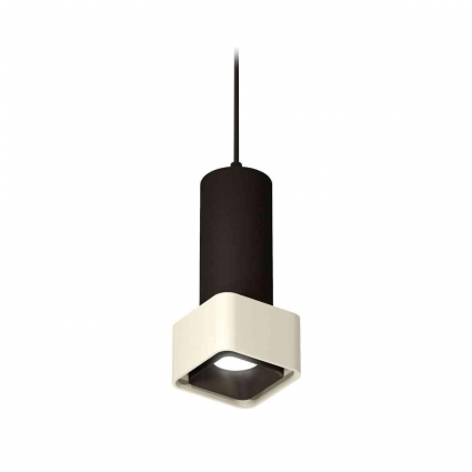 Комплект подвесного светильника Ambrella light Techno Spot XP7834001 SGR/SBK серый песок/черный песок (A2311, C7443, A2011, C7834, N7702), в стиле Хай-тек, цвет черный
