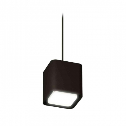Комплект подвесного светильника Ambrella light Techno Spot XP7841001 SBK/FR черный песок/белый матовый (A2311, C7841, N7755), в стиле Хай-тек, цвет черный