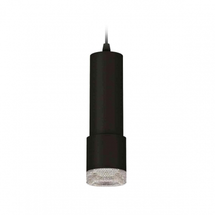 Комплект подвесного светильника Ambrella light Techno Spot XP7402001 SBK/CL черный песок/прозрачный (A2302, C6343, A2030, C7402, N7191), в стиле Хай-тек, цвет черный