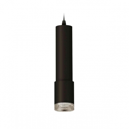 Комплект подвесного светильника Ambrella light Techno Spot XP7422001 SBK/CL черный песок/прозрачный (A2302, C6356, A2030, C7422, N7191), в стиле Хай-тек, цвет черный