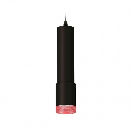 Комплект подвесного светильника Ambrella light Techno Spot XP7422003 SBK/PI черный песок/розовый (A2302, C6356, A2030, C7422, N7193), в стиле Хай-тек, цвет черный