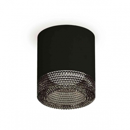 Комплект накладного светильника Ambrella light Techno Spot XS7402011 SBK/BK черный песок/тонированный (C7402, N7192), в стиле Хай-тек, цвет черный