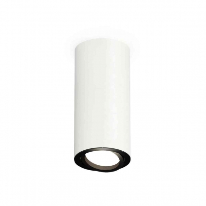Комплект накладного светильника Ambrella light Techno Spot XS7442002 SWH/PBK белый песок/черный полированный (C7442, N7002), в стиле Хай-тек, цвет белый