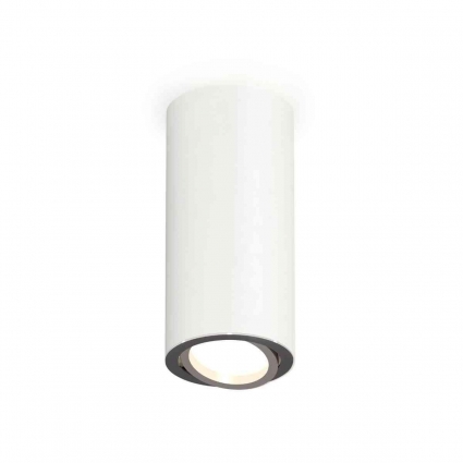 Комплект накладного светильника Ambrella light Techno Spot XS7442003 SWH/PSL белый песок/серебро полированное (C7442, N7003), в стиле Хай-тек, цвет белый