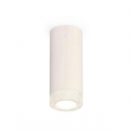 Комплект накладного светильника Ambrella light Techno Spot XS7442010 SWH/CL белый песок/прозрачный (C7442, N7191), в стиле Хай-тек, цвет белый