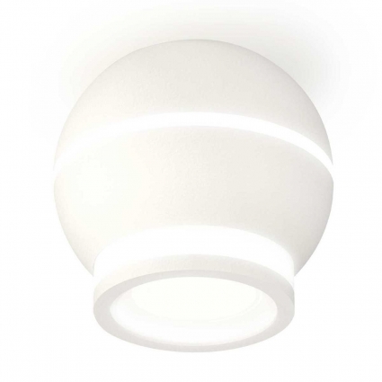 Комплект потолочного светильника Ambrella light Techno Spot XC (C1101, N7120) XS1101040, в современном стиле, цвет белый