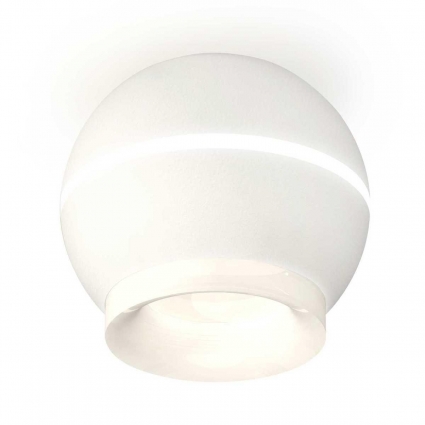 Комплект потолочного светильника Ambrella light Techno Spot XC (C1101, N7165) XS1101041, в современном стиле, цвет белый