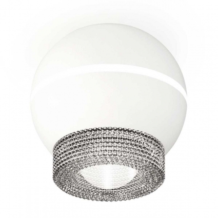 Комплект потолочного светильника Ambrella light Techno Spot XC (C1101, N7191) XS1101030, в стиле модерн, цвет белый