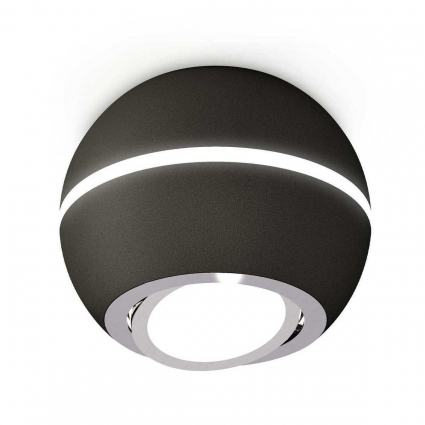 Комплект потолочного светильника Ambrella light Techno Spot XC (C1102, N7003) XS1102021, в современном стиле, цвет черный
