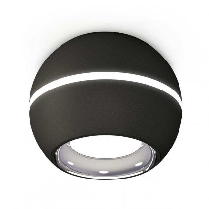 Комплект потолочного светильника Ambrella light Techno Spot XC (C1102, N7023) XS1102002, в современном стиле, цвет черный
