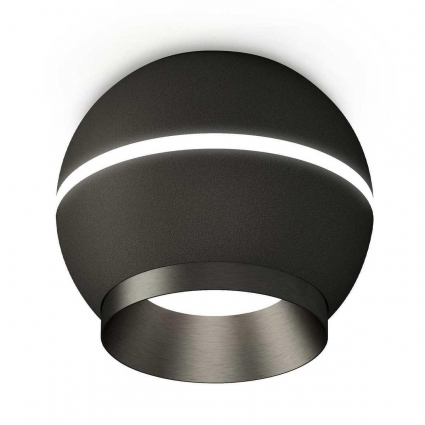 Комплект потолочного светильника Ambrella light Techno Spot XC (C1102, N7031) XS1102010, в современном стиле, цвет черный