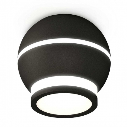 Комплект потолочного светильника Ambrella light Techno Spot XC (C1102, N7121) XS1102040, в современном стиле, цвет черный