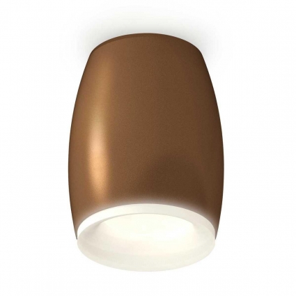 Комплект потолочного светильника Ambrella light Techno Spot XC (C1124, N7165) XS1124020, в современном стиле, цвет кофейный