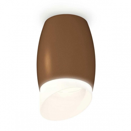 Комплект потолочного светильника Ambrella light Techno Spot XC (C1124, N7175) XS1124022, в современном стиле, цвет кофейный