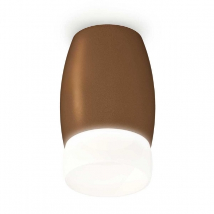 Комплект потолочного светильника Ambrella light Techno Spot XC (C1124, N7177) XS1124023, в современном стиле, цвет кофейный