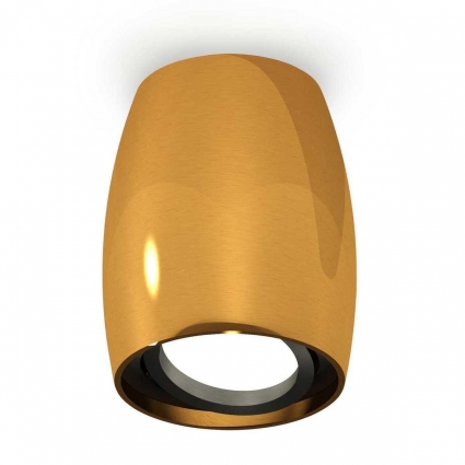 Комплект потолочного светильника Ambrella light Techno Spot XC (C1125, N7002) XS1125002, в современном стиле, цвет золотой
