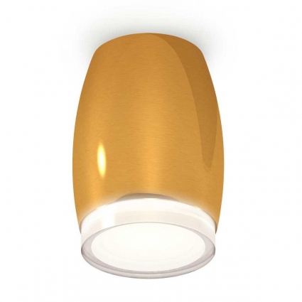 Комплект потолочного светильника Ambrella light Techno Spot XC (C1125, N7160) XS1125021, в современном стиле, цвет золотой