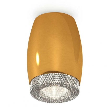Комплект потолочного светильника Ambrella light Techno Spot XC (C1125, N7191) XS1125010, в стиле модерн, цвет золотой
