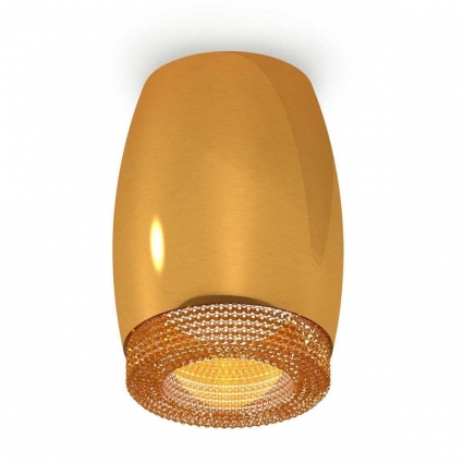 Комплект потолочного светильника Ambrella light Techno Spot XC (C1125, N7195) XS1125011, в стиле модерн, цвет золотой