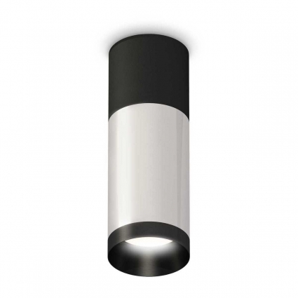 Комплект потолочного светильника Ambrella light Techno Spot XC (C6302, A2010, C6324, N6131) XS6324060, в современном стиле, цвет серебро