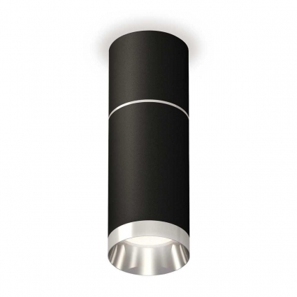 Комплект потолочного светильника Ambrella light Techno Spot XC (C6302, A2060, C6323, N6132) XS6323060, в современном стиле, цвет черный