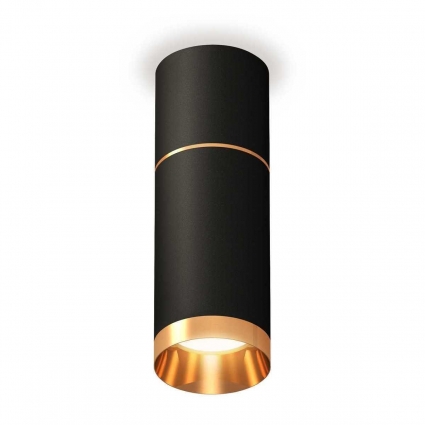 Комплект потолочного светильника Ambrella light Techno Spot XC (C6302, A2062, C6323, N6134) XS6323062, в современном стиле, цвет черный