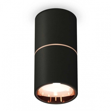 Комплект потолочного светильника Ambrella light Techno Spot XC (C6302, A2063, N6114) XS6302083, в современном стиле, цвет черный