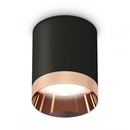 Комплект потолочного светильника Ambrella light Techno Spot XC (C6302, N6135) XS6302025, в современном стиле, цвет черный