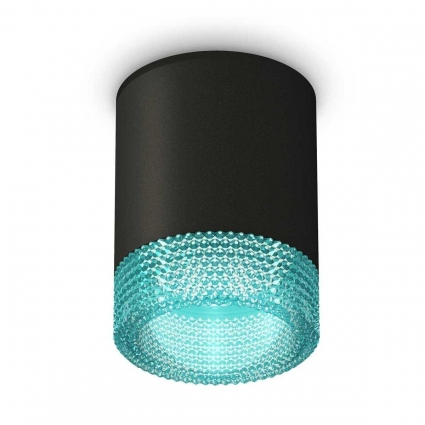 Комплект потолочного светильника Ambrella light Techno Spot XC (C6302, N6153) XS6302043, в стиле модерн, цвет черный