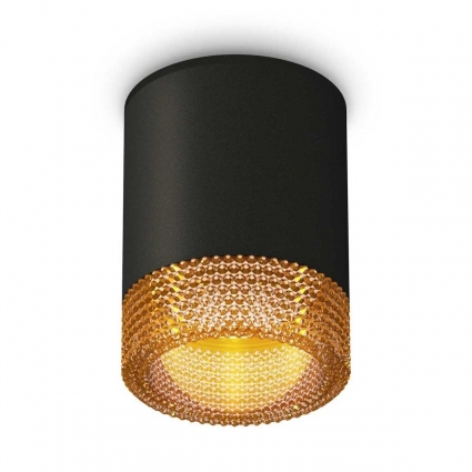 Комплект потолочного светильника Ambrella light Techno Spot XC (C6302, N6154) XS6302044, в стиле модерн, цвет черный