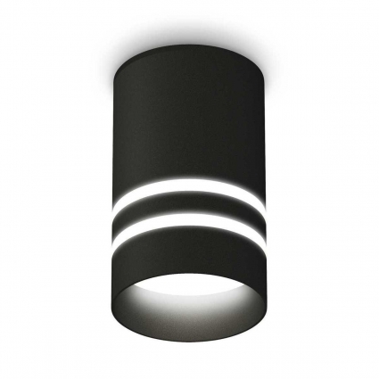 Комплект потолочного светильника Ambrella light Techno Spot XC (C6302, N6236) XS6302062, в современном стиле, цвет черный