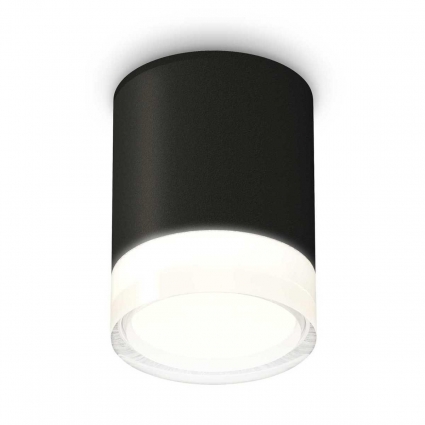 Комплект потолочного светильника Ambrella light Techno Spot XC (C6302, N6241) XS6302064, в современном стиле, цвет черный