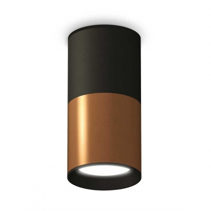 Комплект потолочного светильника Ambrella light Techno Spot XC (C6304, C6302, A2010, N6102) XS6304070, в современном стиле, цвет кофейный