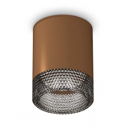 Комплект потолочного светильника Ambrella light Techno Spot XC (C6304, N6151) XS6304022, в стиле модерн, цвет кофейный