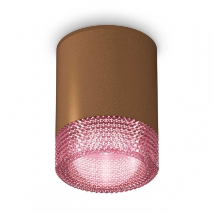 Комплект потолочного светильника Ambrella light Techno Spot XC (C6304, N6152) XS6304021, в стиле модерн, цвет кофейный