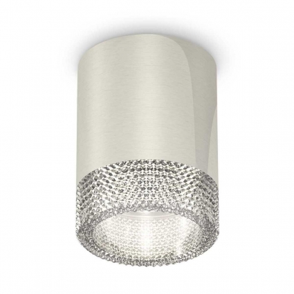 Комплект потолочного светильника Ambrella light Techno Spot XC (C6305, N6150) XS6305010, в стиле модерн, цвет серебро