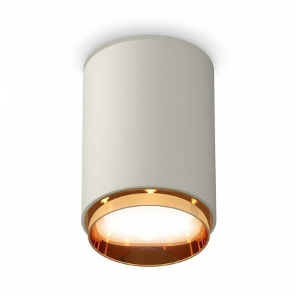 Комплект потолочного светильника Ambrella light Techno Spot XC (C6314, N6124) XS6314024, в современном стиле, цвет серый