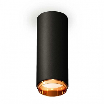 Комплект потолочного светильника Ambrella light Techno Spot XC (C6343, N6124) XS6343005, в современном стиле, цвет черный