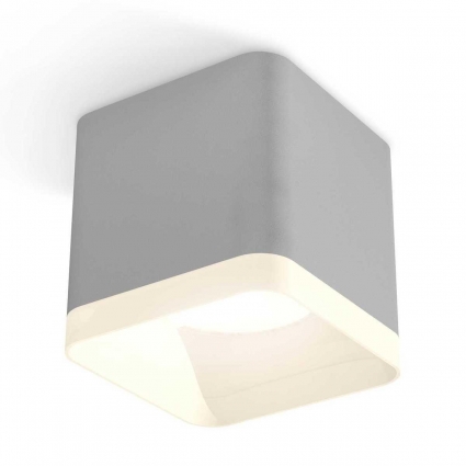 Комплект потолочного светильника Ambrella light Techno Spot XC (C7807, N7755) XS7807010, в современном стиле, цвет серый